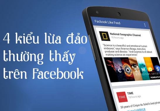 4 kiểu lừa đảo cực kỳ nguy hiểm trên Facebook