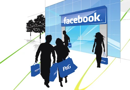 Facebook đối đầu với các trang thương mại điện tử 