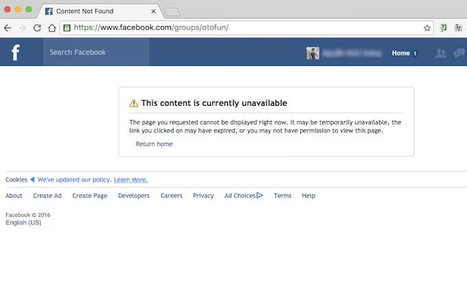 Nhiều group có lượng thành viên lớn biến mất khỏi Facebook 