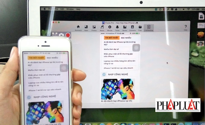 2 cách quay phim màn hình iPhone không cần jailbreak
