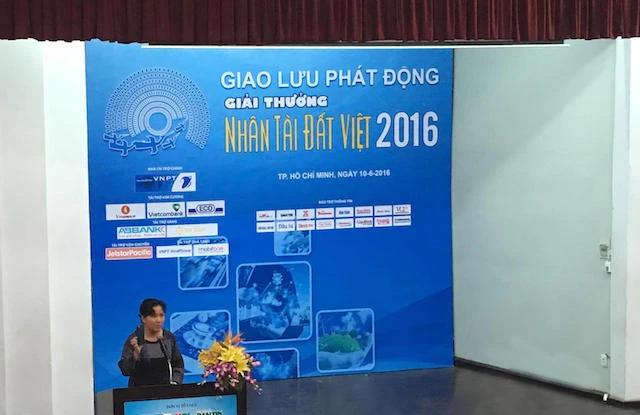 Giải thưởng Nhân Tài Đất Việt 2016 hỗ trợ sinh viên khởi nghiệp