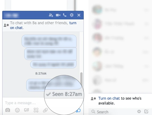 Ngăn không cho người khác biết bạn đã đọc tin nhắn Facebook
