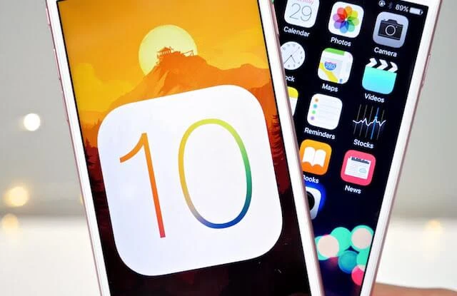 Danh sách các thiết bị được nâng cấp lên iOS 10