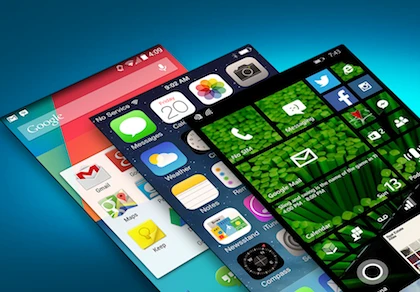 Thị phần Android và iOS tăng cao, Windows 'hấp hối'
