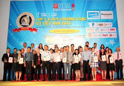 Lễ trao giải Top và Huy Chương Vàng CNTT - VT Việt Nam 2016
