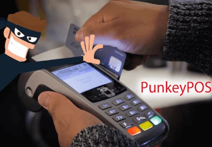Đánh cắp tiền trên thẻ tín dụng bằng PunkeyPOS