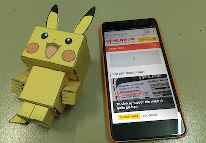 Dễ mất điện thoại vì mê chơi Pokémon Go!