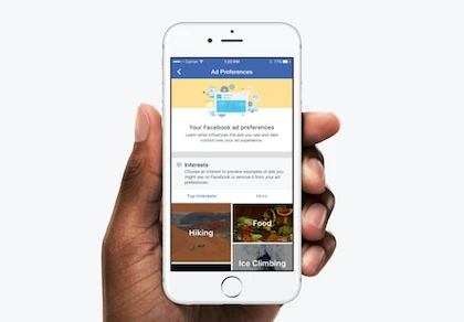 Facebook cho phép tắt các quảng cáo làm phiền