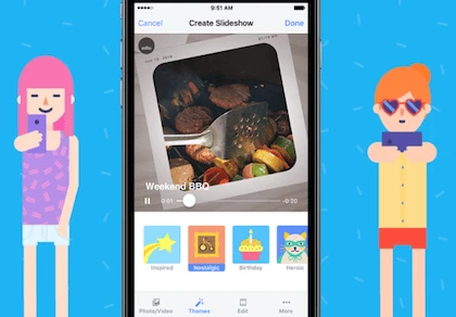 5 bước để tạo slideshow ảnh Facebook đẹp không thể chê