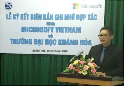 Microsoft hỗ trợ đào tạo công nghệ cho sinh viên