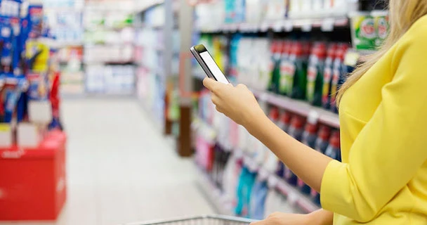 Mua sắm trên smartphone đang dần phổ biến