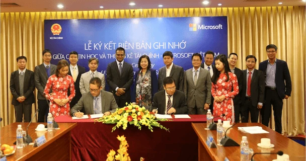 Microsoft Việt Nam giúp Bộ Tài chính phát triển CNTT