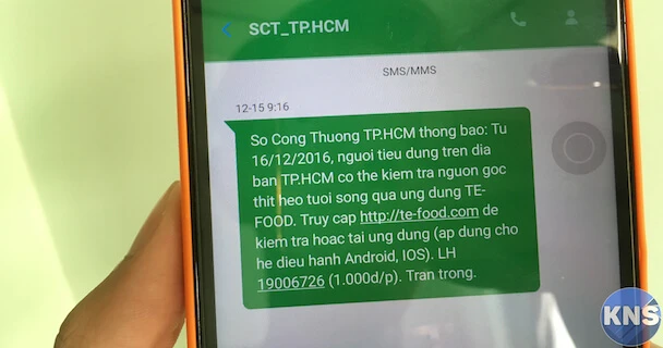 Ứng dụng giúp bạn không mua nhầm thịt heo thối