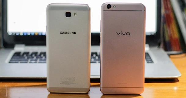 Đánh giá hiệu năng Vivo V5 và Galaxy J7 Prime