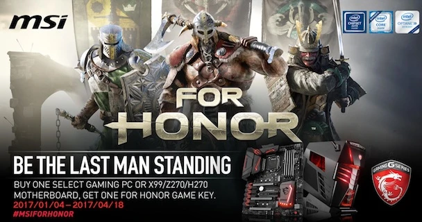Nhận bản quyền game For Honor miễn phí