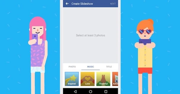 Cách tạo slideshow cực nhanh trên Facebook