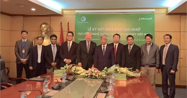 Microsoft hỗ trợ ứng dụng CNTT tại Bộ TN&MT