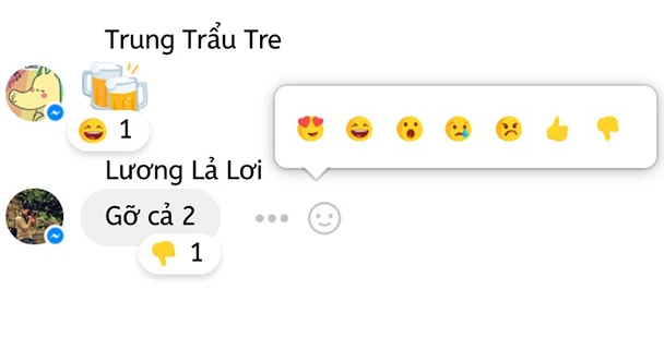 Mẹo bổ sung thêm nút Dislike cho Facebook Messenger