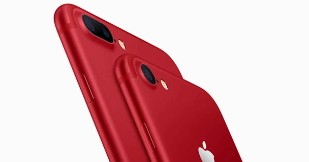 Apple bất ngờ ra mắt iPhone 7 và 7 Plus màu đỏ 