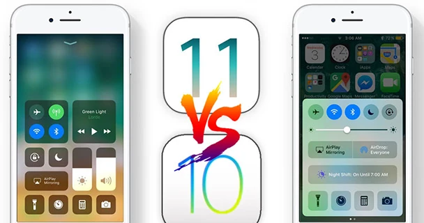 9 điểm khác biệt giữa iOS 10 và 11