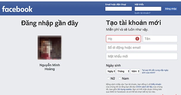 Cách đăng nhập Facebook không cần mật khẩu