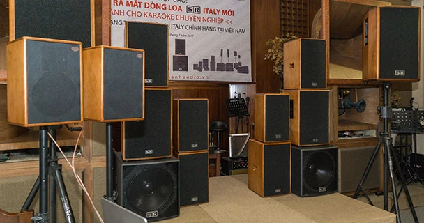 Ra mắt dòng loa karaoke chuyên nghiệp đến từ Ý