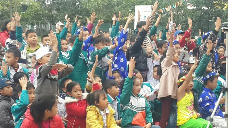 Nhiều bạn trẻ tham gia dự án “Con thuyền mơ ước” 