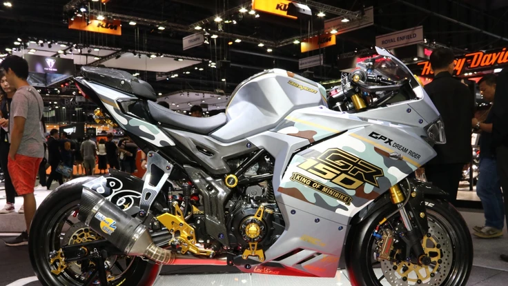 Mẫu xe mô tô Sportbike 63 triệu gây sốt tại Việt Nam