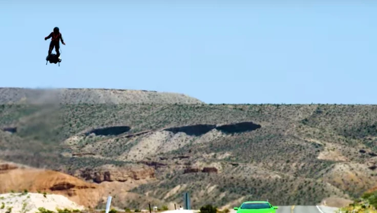 Thiết bị giúp bạn bay trên không với vận tốc lên đến 165 km/h