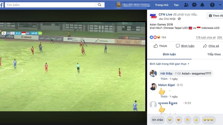 Xem thông tin sự kiện Asiad 2018 từ các trang quốc tế 