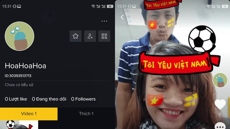 Cách tạo video vui nhộn ủng hộ Việt Nam tại Asiad 2018