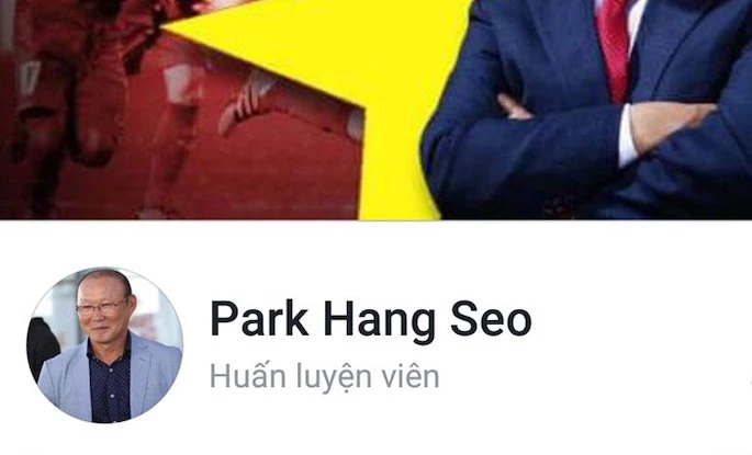 Giả mạo Facebook HLV Park Hang-seo có thể bị phạt 10-20 triệu 
