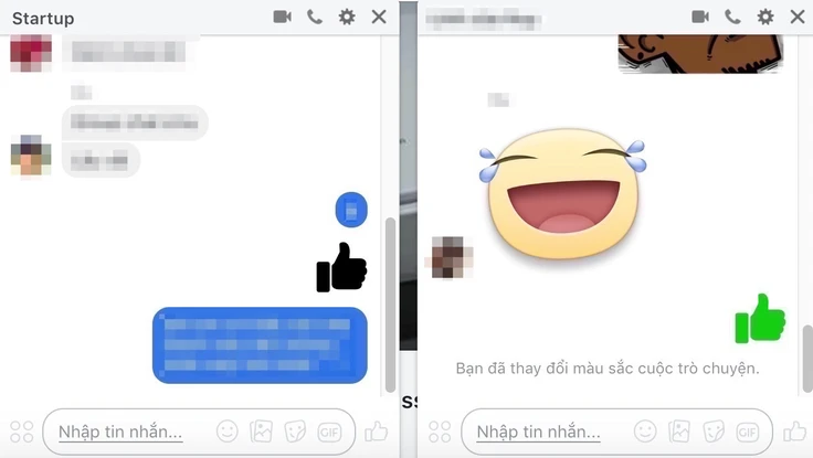 Facebook xuất hiện nút like màu đen khó hiểu?