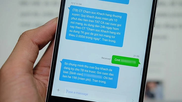 Cách xử lý khi bị người lạ dùng CMND đăng kí điện thoại