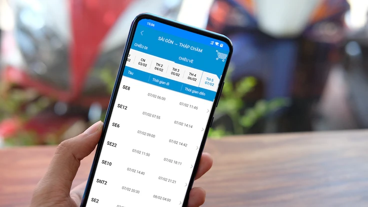 Cách đặt vé tàu tết 2019 ngay tại nhà