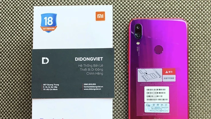 Redmi Note 7 lộ diện với camera 48 MP, giá từ 4 triệu đồng