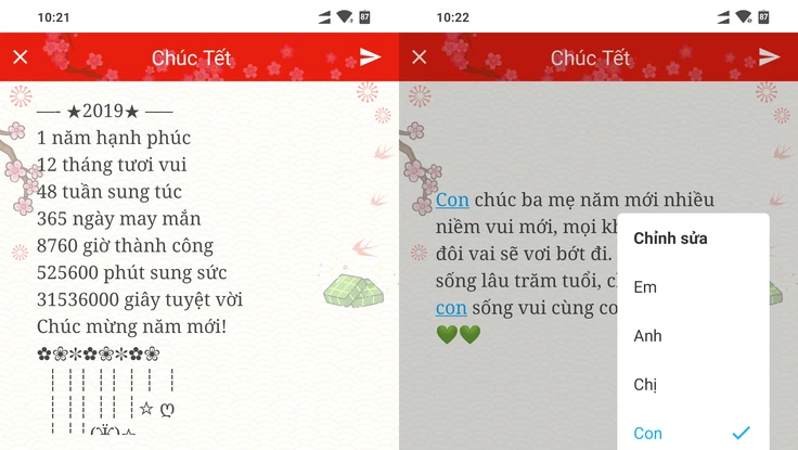 Cách chúc tết độc đáo bằng Laban Key