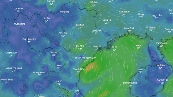 Cách theo dõi tình hình thời tiết sau cơn bão số 3