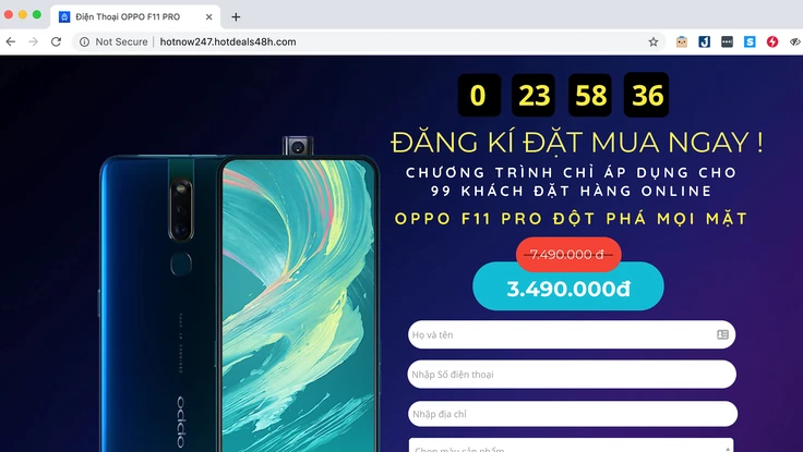 Danh sách 17 trang web bán điện thoại dỏm trên Internet