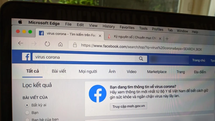 Đây là cách Facebook chống lại tin giả về virus Corona tại VN