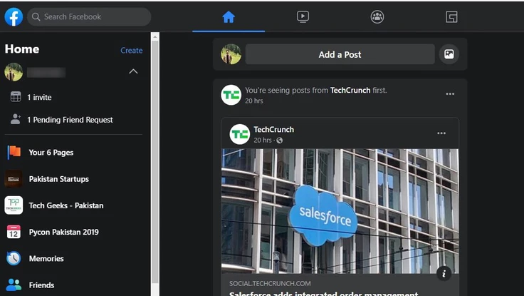Facebook chính thức ra mắt giao diện mới trên nền web
