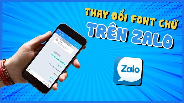 Cách thay đổi font chữ trên Zalo