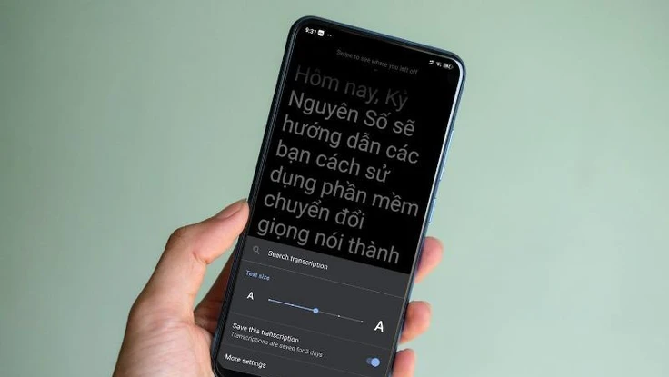 Ứng dụng giúp biến file ghi âm tiếng Việt thành văn bản