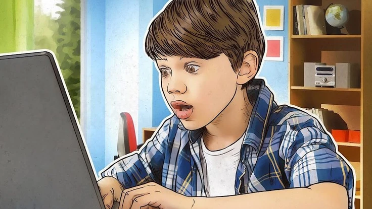 Trẻ em chơi game và mua sắm nhiều trong thời gian giãn cách