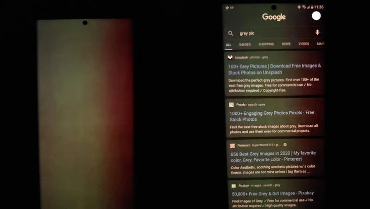 Samsung Galaxy Note 20 Ultra bị dính lỗi màn hình xanh?