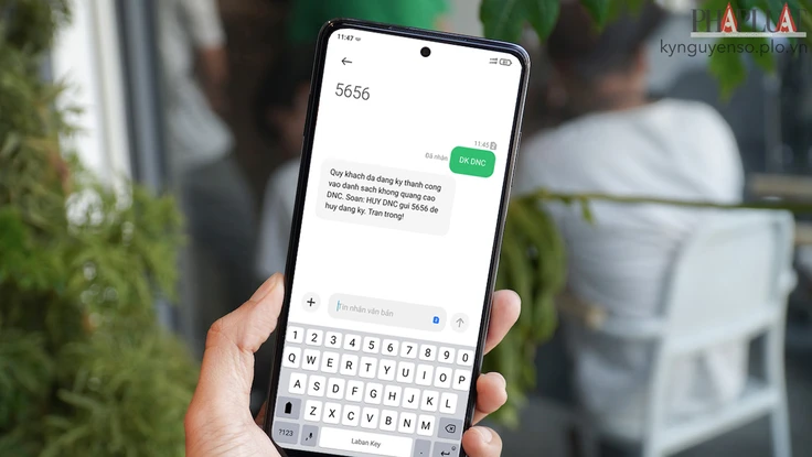 Cách đăng ký không nhận tin nhắn quảng cáo 