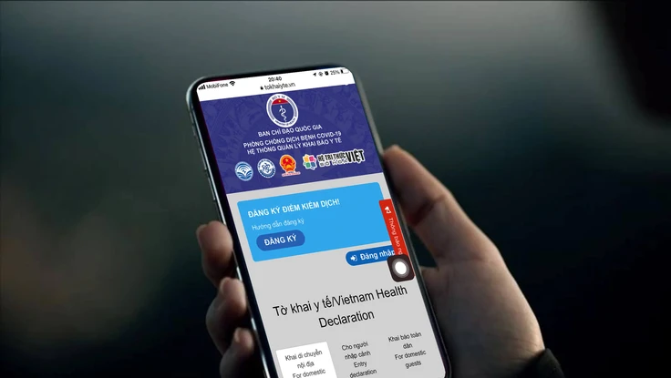 Cách nhận mã QR sau khi đã khai báo y tế