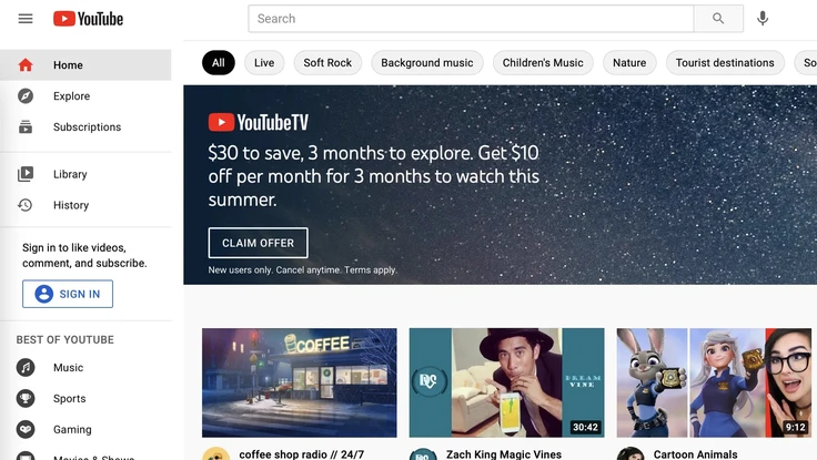 Quảng cáo rượu và cờ bạc sẽ hết đất sống trên YouTube?