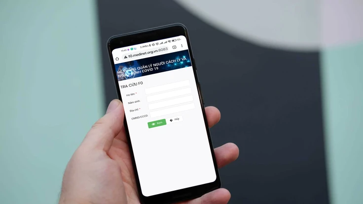 Cách tra cứu địa điểm người thân đang điều trị COVID-19