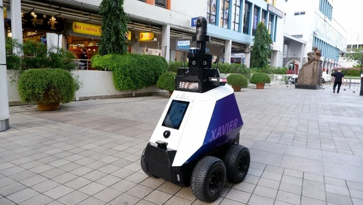 Singapore sử dụng robot gì để tuần tra trong mùa dịch?